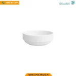 پیاله 10 سانتیمتری سفید هتلی چینی زرین کد 42103