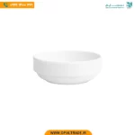 پیاله 12 سانتیمتری سفید هتلی چینی زرین کد 42119