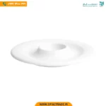 جا تخم مرغی سفید هتلی چینی زرین کد 42121