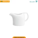 شیرخوری 2 نفره سفید هتلی چینی زرین کد 42126