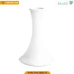 گلدان چینی بزرگ سفید هتلی چینی زرین کد 42136