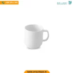 فنجان لاته 250 سی سی هتلی چینی زرین کد 42168