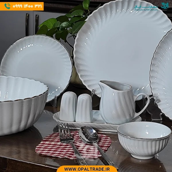 سرویس 30 پارچه شش نفره چینی لمون آراد کد90250