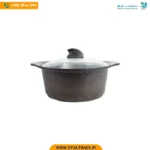 2450 ‫سرویس قابلمه 9 پارچه مشکی گرانیتی کره‬‏ کد 82182