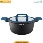 3104 ‫قابلمه تک چدن 28 دسته آبی‬‏ کد 82133