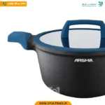 3104 ‫قابلمه تک چدن 28 دسته آبی‬‏ کد 82133