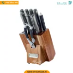 3269 ‫سرویس کارد 10پارچه تیتانیوم‬‏ کد 82191