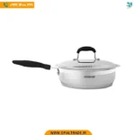 ماهیتابه استیل ضد زنگ عرشیا سایز 24 سانتی‌متر