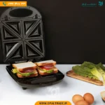 2515 ‫سینی‬3‫خونه‬4‫ساندویچ میکر استیل مشکی‬ کد 82334