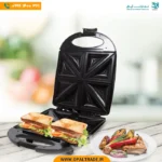 2455 ‫ساندویچ ساز تک کاره w ‏1200مشکی جدید‬ کد 82335