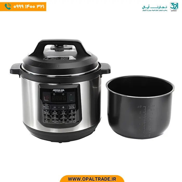 opaltrade-products-arshia-2498-82329-2 2498 زودپز چندکاره برقی 8 لیتر مشکی کد 82329