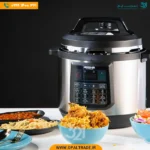 2498 ‫زودپز چندکاره برقی 8 لیتر مشکی‬ کد 82329