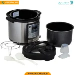 2627 ‫زودپز چندکاره برقی 12 لیتر مشکی‬ کد 82331