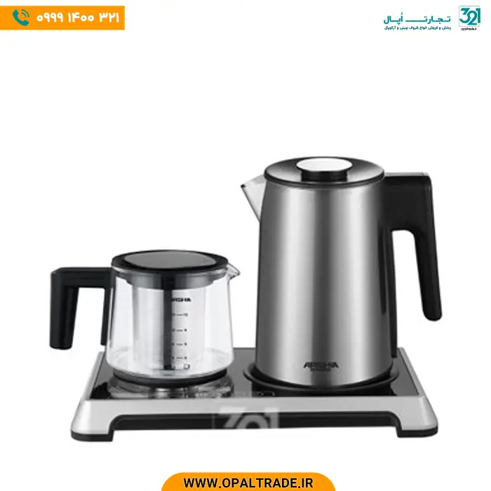 opaltrade-products-arshia-2935-82309-1 2935 چای ساز استیل لمسی جدید کد 82309