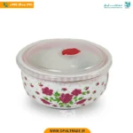 ست 6 پارچه چینی نسترن گل قرمز کد 30105