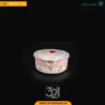 ست 6 پارچه چینی نسترن گل صورتی کد 30106