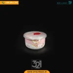 ست 6 پارچه چینی نسترن گل صورتی کد 30106