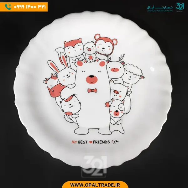 سرویس غذاخوری آرکوپال 5 پارچه کودک کد 72103
