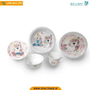 سرویس غذاخوری آرکوپال 5 پارچه کودک کد 72107
