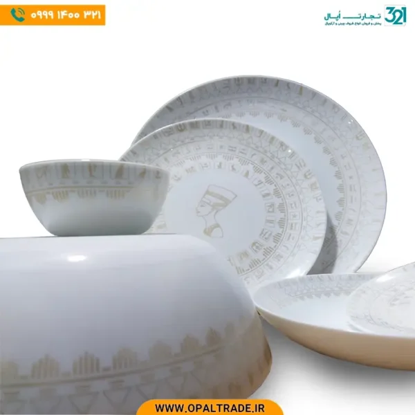 سرویس 6نفره آرکوپال 26 پارچه دینو رومی طلا کد 50173