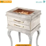 کنسول قاشق و چنگال سلطنتی مرمریت پتینه روشن کد 30110