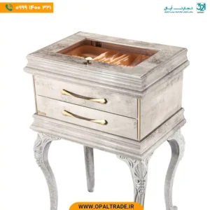 کنسول قاشق و چنگال سلطنتی مرمریت پتینه روشن کد 30110