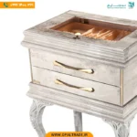 کنسول قاشق و چنگال سلطنتی مرمریت پتینه روشن کد 30110