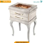 کنسول قاشق و چنگال سلطنتی مرمریت پتینه روشن کد 30110