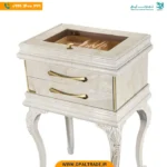 کنسول قاشق و چنگال سلطنتی مرمر کرم استخانی کد 30111