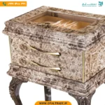 کنسول قاشق و چنگال سلطنتی مرمریت امپرادو تیره کد 30113