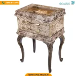 کنسول قاشق و چنگال سلطنتی مرمریت امپرادو تیره کد 30113