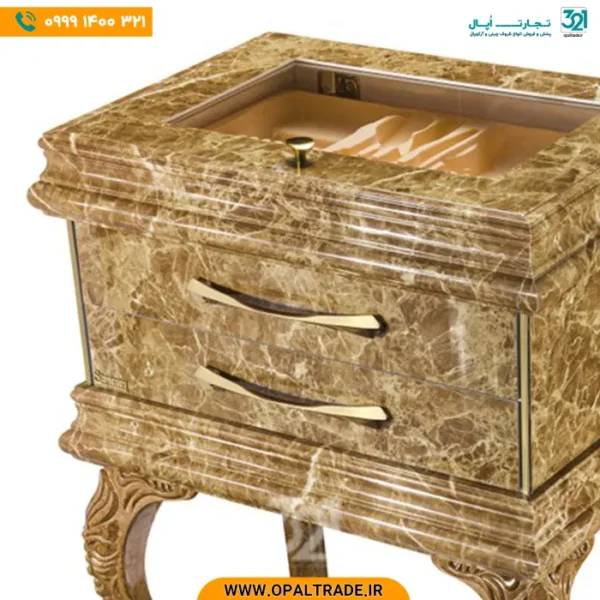 کنسول قاشق و چنگال سلطنتی مرمریت امپرادو روشن کد 30114
