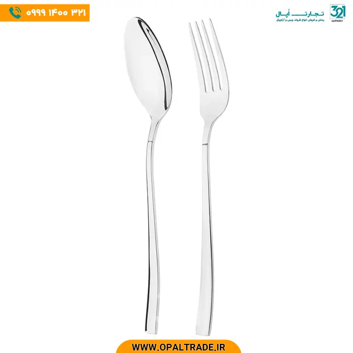 قاشق چنگال 12 پارچه باماها مدل 191 کد 30119