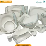 سرویس چینی استخانی 18 نفره 129 پارچه مقصود کد90253
