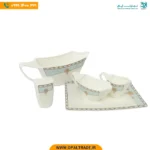 سرویس چینی استخانی 18 نفره 129 پارچه مقصود کد90253