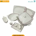 سرویس چینی استخانی 12 نفره 90 پارچه مقصود کد90254