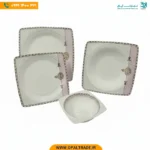 سرویس چینی استخانی 12 نفره 90 پارچه مقصود کد90254
