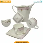 سرویس چینی استخانی 12 نفره 90 پارچه مقصود کد90254