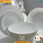 سرویس غذاخوری 26 پارچه کوکونات لبطلا گلدن اپال کد60205