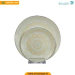 سرویس 26 پارچه اُپال گرد کیارا بژ کد 50191 - Image 2