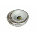 ست ۳ پارچه کاسه لبه بلند گلدن اپال