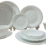 سرویس 25 پارچه پیچ لب طلا کد 50175