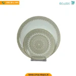 سرویس 26 پارچه اُپال گرد نسترن کد 50195 - Image 3