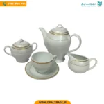 ست چای خوری 17 پارچه چینی مقصود الناز کد 30125 - Image 2