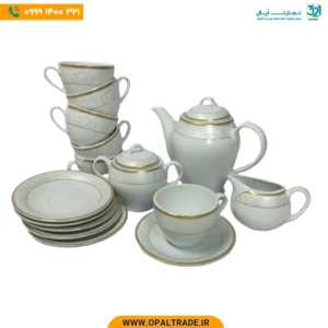 ست چای خوری 17 پارچه چینی مقصود الناز