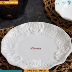 بشقاب چینی فلور 19 دسینی