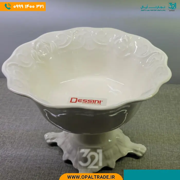 opaltrade-products-Dessini-fantezi-80702-1-1 کاسه چینی پایه دار فلور 21 دسینی
