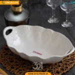 ظرف دسته دار چینی فلور 40 دسینی