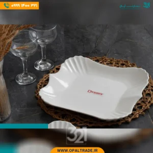 بشقاب لبه بلند چینی ایگل 2129 دسینی
