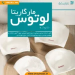 کاسه چینی لوتوس 22 دسینی کد 80736 - Image 3